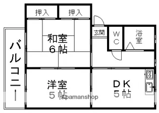 ソファレ小河原C棟【101号室】の間取り