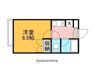 羽根北ハイツ【105号室】の間取り