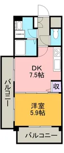 アスペン【3階】の間取り