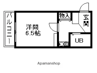 リアナ一宮アパートメント【3階】の間取り