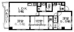 石照マンション花池【2階】の間取り