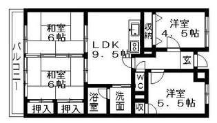 大椿ビルⅤ【3階】の間取り