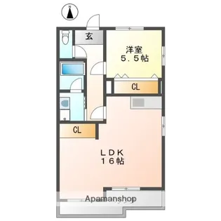 愛知県一宮市多加木5丁目【マンション】の間取り