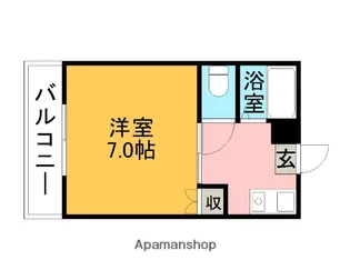 レセンテ馬引【1階】の間取り