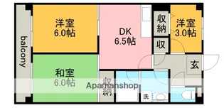 エスポアールハル【4階】の間取り