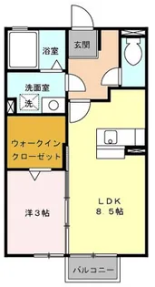 ボナール伊神【2階】の間取り