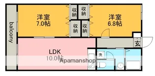 サンレトア【2階】の間取り