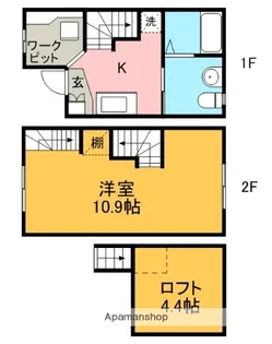 パルティーレ【1階】の間取り