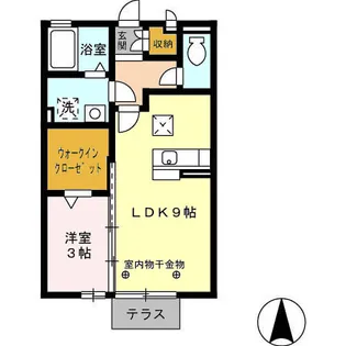 TWILIGHT【1階】の間取り