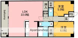 セント・アロマ【3階】の間取り