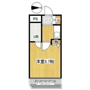 リアナ一宮アパートメント【2階】の間取り