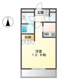K’sスクエア【2階】の間取り