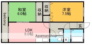 愛知県一宮市森本4丁目【マンション】の間取り