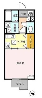 ボナール下沼【1階】の間取り
