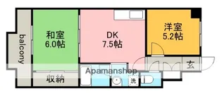 グランメゾン金城【9階】の間取り