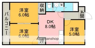 グランメゾン金城【8階】の間取り