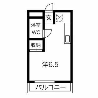 ニューコーポ谷川【4階】の間取り