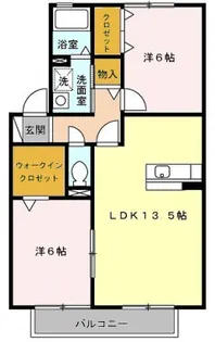 ブルームコート【2階】の間取り