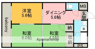メゾン愛宕【2階】の間取り