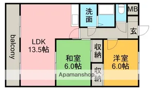 グレイス丹羽【4階】の間取り