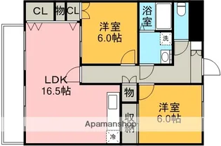 グランドメゾン大宮【2階】の間取り