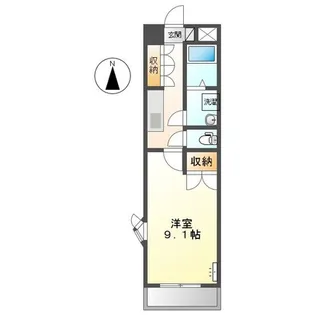 エクセレンスアイディ【2階】の間取り