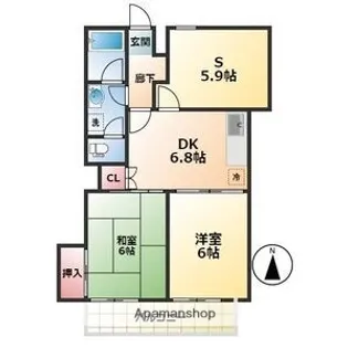 アートメゾン【4階】の間取り