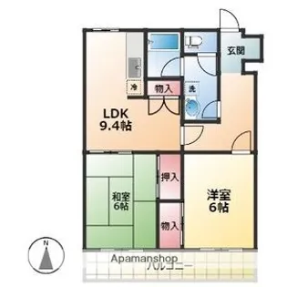 アートメゾン【1階】の間取り