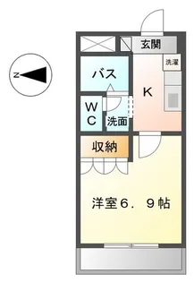 ブルージュ【2階】の間取り
