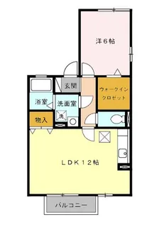 ヴェールちい【1階】の間取り
