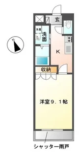 フォルティア【1階】の間取り