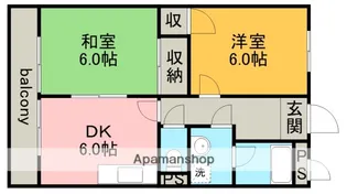 サープラスTWO河井【2階】の間取り