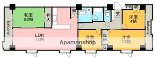 サンレジデンス【4階】の間取り