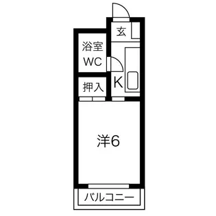 ベルトピア一宮Ⅱ【3階】の間取り