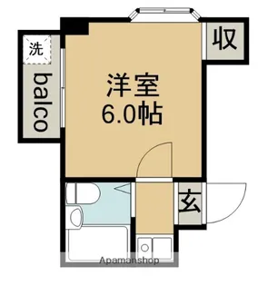 ベルトピア一宮【1階】の間取り