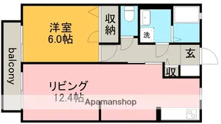 ピアチェーレA棟【1階】の間取り