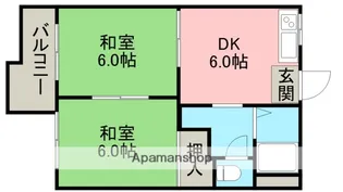 ファミール伏木【1階】の間取り
