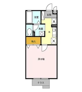 ハイムマエダ【1階】の間取り