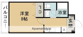 ルミエールE【1階】の間取り