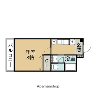 ルミエールE【3階】の間取り