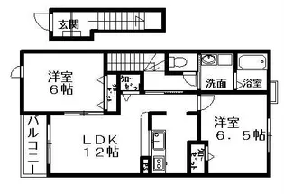 イリーデ【2階】の間取り