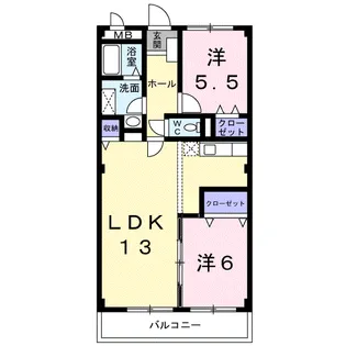 フロラシオンAⅠ【1階】の間取り