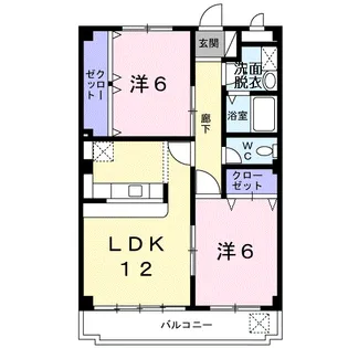 アーバンドリーム【4階】の間取り