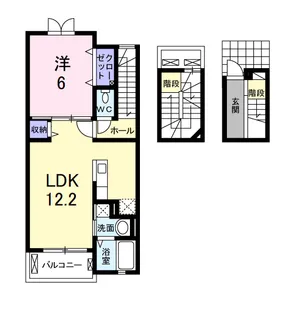 ブリーズ【3階】の間取り