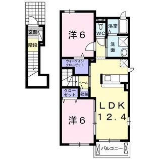 サニーテラス・アイ【2階】の間取り