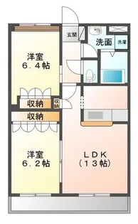クオリティ パレス【2階】の間取り