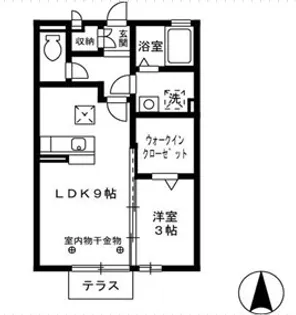 TWILIGHT【1階】の間取り