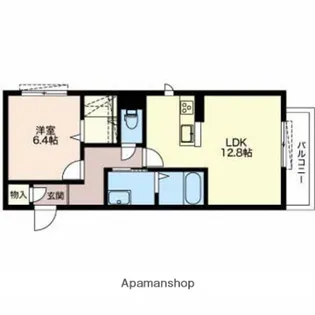 クオレール【3階】の間取り