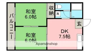 ホワイトタウン【2階】の間取り