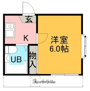 レオパレス一宮【1階】の間取り